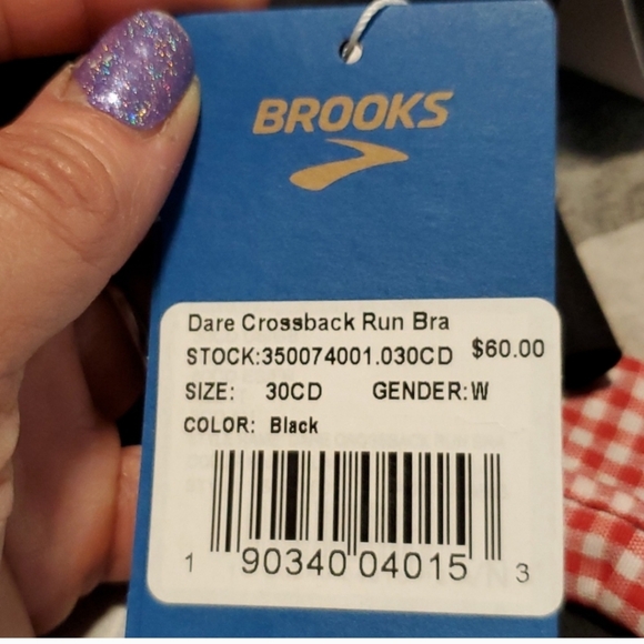 Brooks Run Bra - Dare Crossback - Picture 7 of 8